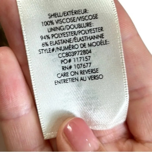 Alice & Olivia - “Macall” Short-Sleeve, Palm-Tree Print Romper - Size 0, Pink - Picture 17 of 17